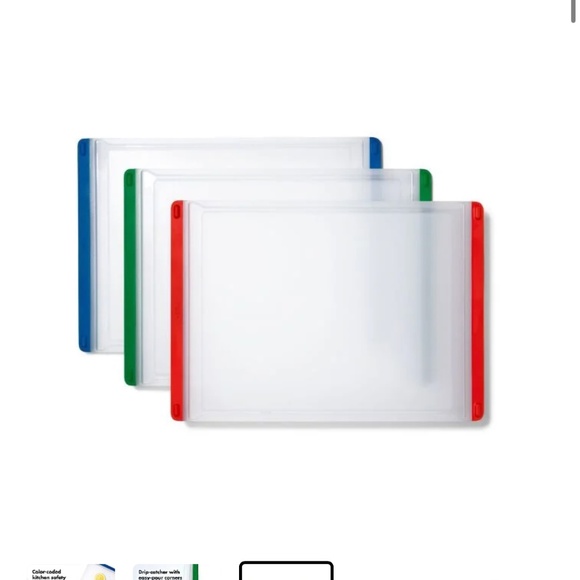 Oxo cutting board and bowls - Picture 4 of 4